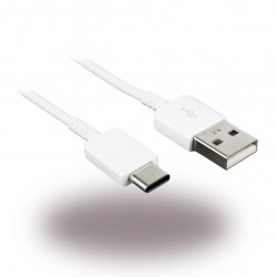 Data and Charging Cable USB Type-C 1.5m White