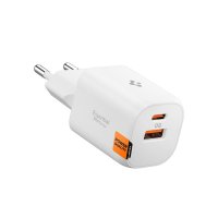 Essential Charger 35W 1xUSB-C 1xUSB-A White