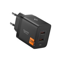Essential Charger 47W 2xUSB-C Black