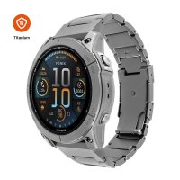 Garmin QuickFit 26mm Band Titanium Strap Grey