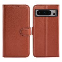 Google Pixel 8 Pro Cover with Stand Brown