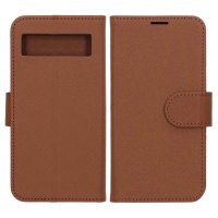 Google Pixel 8a Cover with Stand Brown