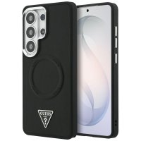 Samsung Galaxy S26 Ultra Case Triangle Logo Embossed MagSafe Black