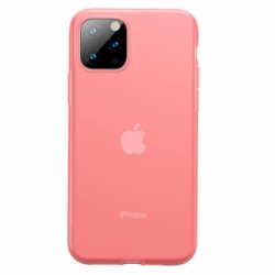 iPhone 11 Pro Max Case Jelly Liquid Silica Gel Pink