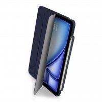 iPad Air 13 (M2/M3) Cover Origami No3 Pencil Case Dark blue
