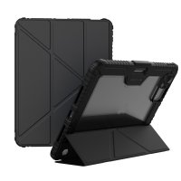 iPad Pro 11 (M4/M5) Cover Bumper Leather Case Pro Black