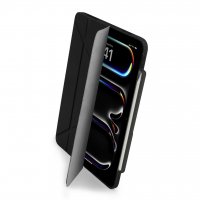 iPad Pro 13 (M4/M5) Cover Origami No3 Pencil Case Black