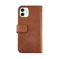 iPhone 12 Mini Cover Genuine Leather Brown