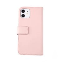 iPhone 12 Mini Cover Genuine Leather Pink