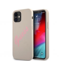 iPhone 12 Mini Case Vintage Silicone Gray