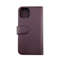 iPhone 13 Mini Cover Detachable Wallet Case Purple