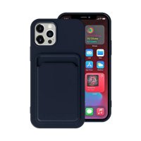 iPhone 13 Case Card Holder Blue