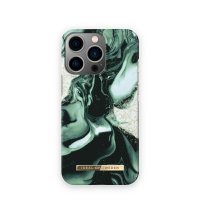 iPhone 13 Pro Case Fashion Case Golden Olive Marble