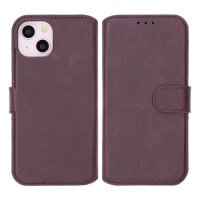 iPhone 13/iPhone 14 Cover Detachable Wallet Case Purple