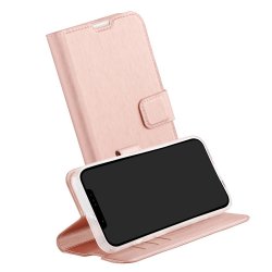 iPhone 14 Cover Classic Wallet Rose Gold