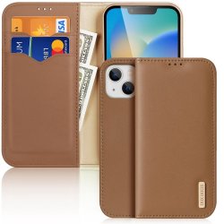 iPhone 14 Plus Cover Hivo Series Brown