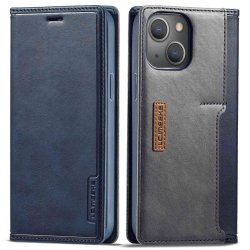 iPhone 14 Plus Cover Card compartment Outside Blue