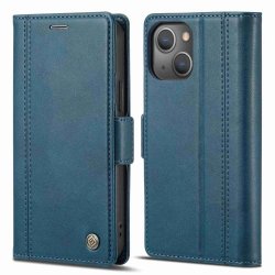 iPhone 14 Plus Cover with Card Slot Blue
