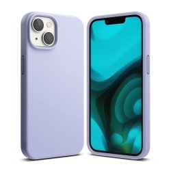 iPhone 14 Plus Case Silicone Lavender