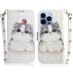 iPhone 14 Pro Cover Print Cat and Tomato