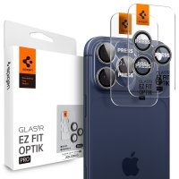 iPhone 14/15/16/17 Pro & Pro Max Camera Protector GLAS.tR EZ Fit Optik Pro 2-pack Grey