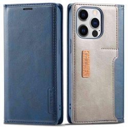 iPhone 14 Pro Max Cover Card compartment Outside Blue