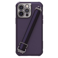 iPhone 14 Pro Max Case Strap Case Purple