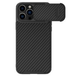 iPhone 14 Pro Max Case Synthetic Fiber Black