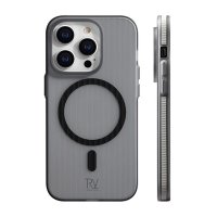 iPhone 14 Pro Case Corrugated MagSafe Grey