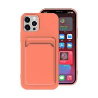 iPhone 14 Pro Case Card Holder Orange