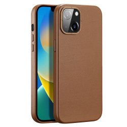 iPhone 14 Case Grit Series MagSafe Brown