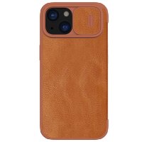 iPhone 15 Plus Cover Qin Pro Series Brown
