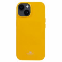 iPhone 15 Plus Case Jelly Glitter Yellow