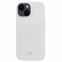 iPhone 15 Plus Case Jelly Glitter White