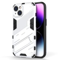 iPhone 15 Plus Case with Stand White