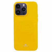 iPhone 15 Pro Case Jelly Glitter Yellow