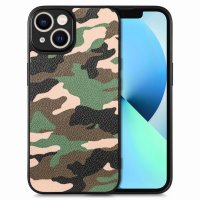 iPhone 15 Case Camouflage Green