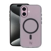 iPhone 16 Case Corrugated MagSafe Grey