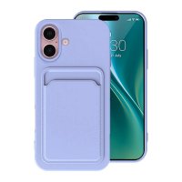 iPhone 16 Case Card Holder Purple