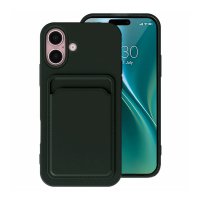 iPhone 16 Case Card Holder Green
