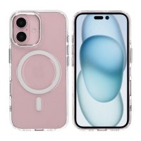 iPhone 16 Case Camera Bumper MagSafe Transparent