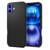 iPhone 16 Plus Case Liquid Air Matte Black