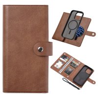 iPhone 16 Pro Cover Detachable Case GV Series MagSafe Brown