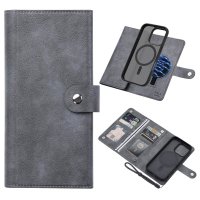 iPhone 16 Pro Cover Detachable Case GV Series MagSafe Grey