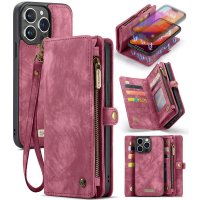 iPhone 16 Pro Max Cover 008 Series Detachable Case Red