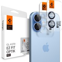 iPhone 17 Camera Protector GLAS.tR EZ Fit Optik Pro 2-pack Blue