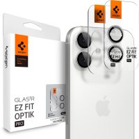 iPhone 17 Camera Protector GLAS.tR EZ Fit Optik Pro 2-pack Silver