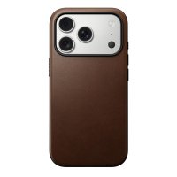 iPhone 17 Pro Case Modern Leather Case Brown