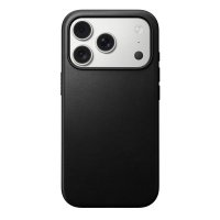 iPhone 17 Pro Case Modern Leather Case Black