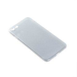 iPhone 6/6S/7/8/SE Case TPU Semitransparent White